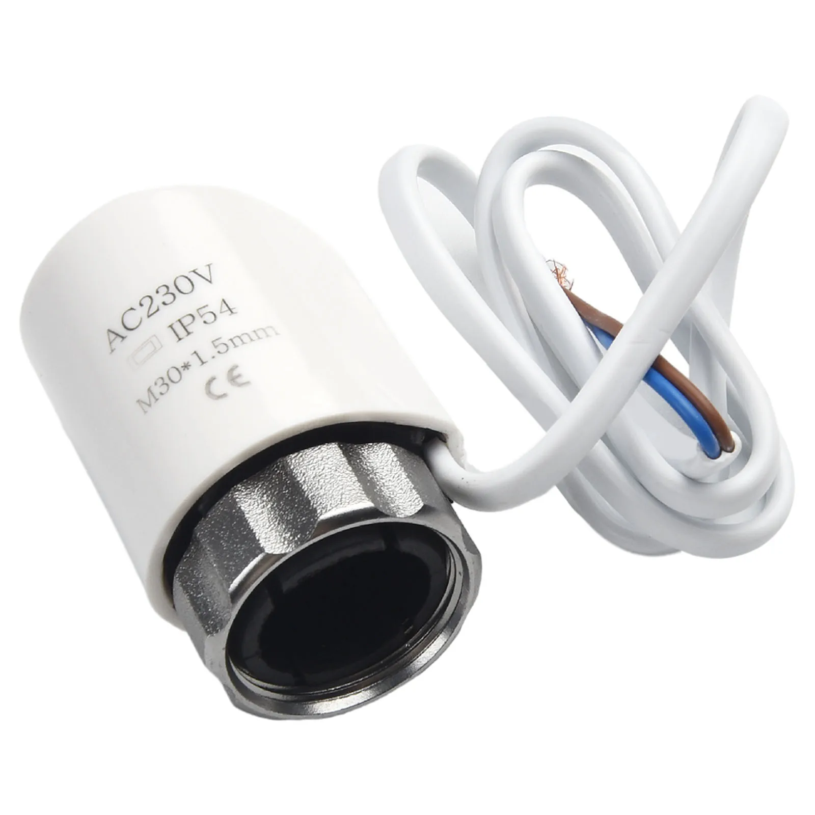 AC230V Electric Thermal Actuators M30*1.5mm For Floor Heating Radiator Valve Water Distributor Water Heating Electric Actuators
AC230V Electric Thermal Actuators M30*1.5mm For Floor Heating Radiator Valve Water Distributor Water Heating Electric Actuators