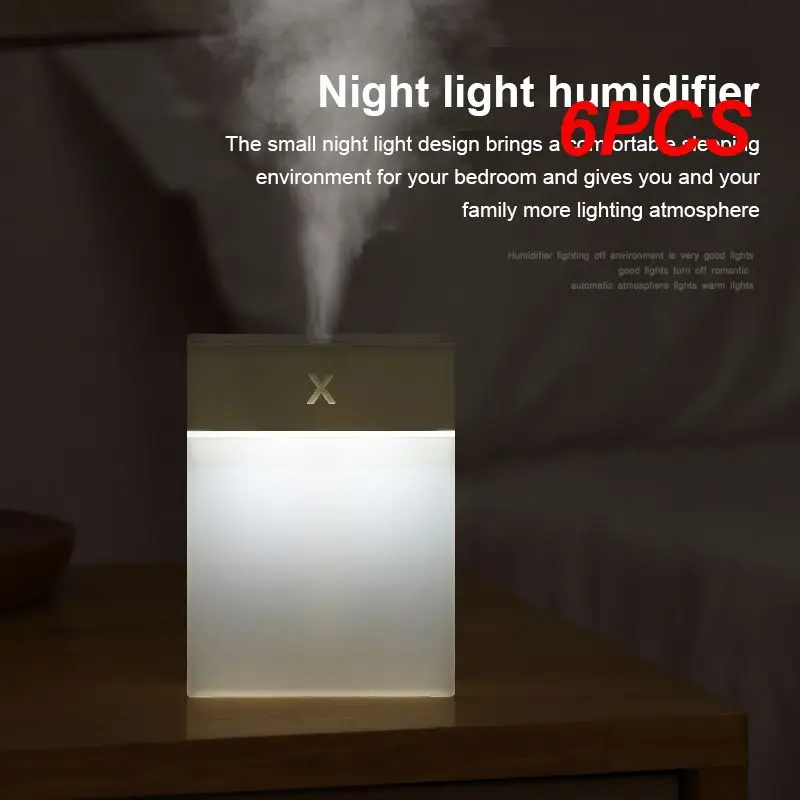 6PCS Mist Projector 280ml Usb Portable Mute Night Light Design Small Home Appliances Humidifier Large Household Sprayer Mini
6PCS Mist Projector 280ml Usb Portable Mute Night Light Design Small Home Appliances Humidifier Large Household Sprayer Mini