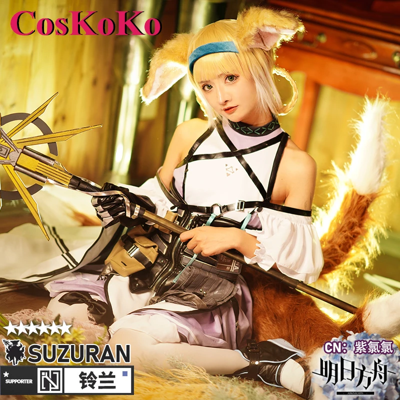 【Customized】CosKoKo Suzuran Cosplay Anime Game Arknights Costume Sweet Lovely Combat Uniform Halloween Party Role Play Clothing
【Customized】CosKoKo Suzuran Cosplay Anime Game Arknights Costume Sweet Lovely Combat Uniform Halloween Party Role Play Clothing