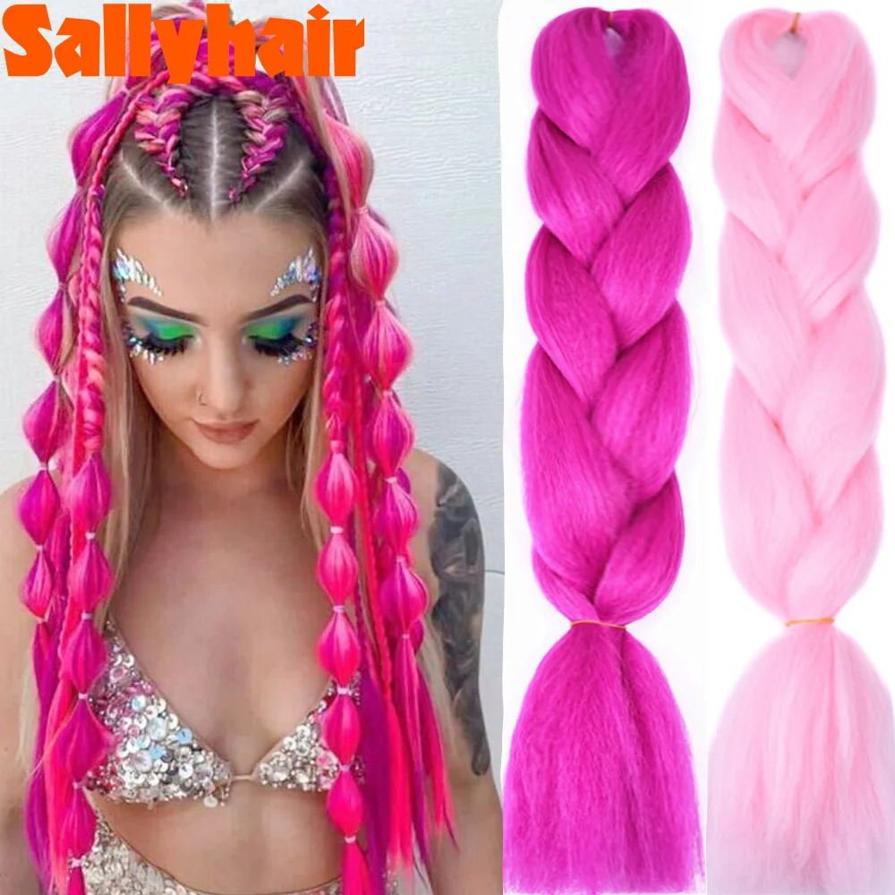 24inch Synthetic Jumbo Braids Hair Color Box Braid Hair Bundles Yaki Straight Braiding Hair Extensions for Women Pre Stretched
24inch Synthetic Jumbo Braids Hair Color Box Braid Hair Bundles Yaki Straight Braiding Hair Extensions for Women Pre Stretched