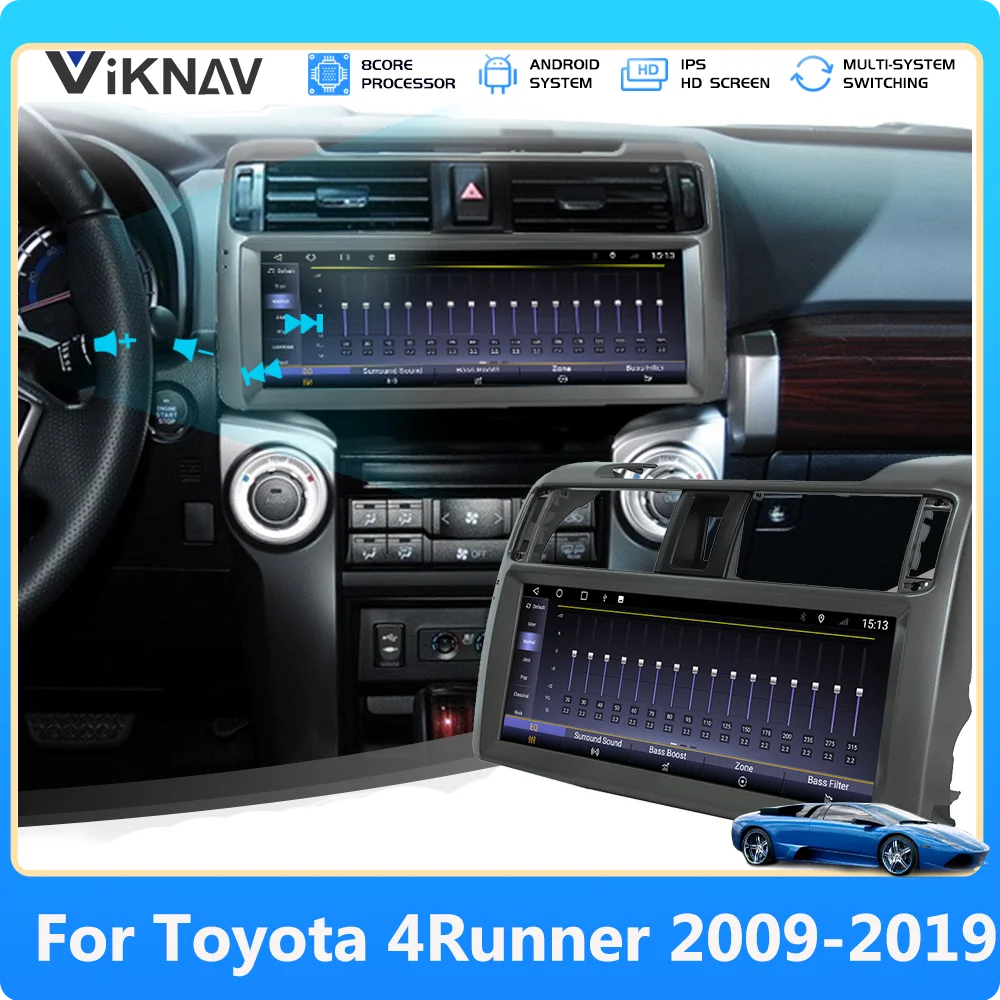 For Toyota 4Runner 2009-2019 Android Autoaudio Upgrade Wireless CarPlay Multimedia Player Stere 8 Core GPS Navi Car Radio Screen
For Toyota 4Runner 2009-2019 Android Autoaudio Upgrade Wireless CarPlay Multimedia Player Stere 8 Core GPS Navi Car Radio Screen