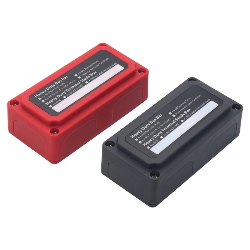 Durable Versatile Battery Distribution Terminal Block 200AM10 Bus Bar Box for Auto Marine & Yacht Applications drop shipping
Durable Versatile Battery Distribution Terminal Block 200AM10 Bus Bar Box for Auto Marine & Yacht Applications drop shipping