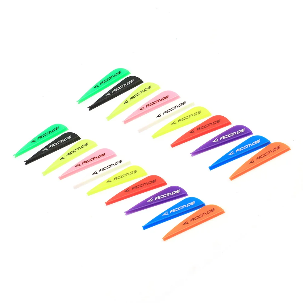 60pcs 1.75 inch Arrow Feather Plastic Vans Plumage For Arrow Archery DIY Fletching Arrow Vanes 
60pcs 1.75 inch Arrow Feather Plastic Vans Plumage For Arrow Archery DIY Fletching Arrow Vanes