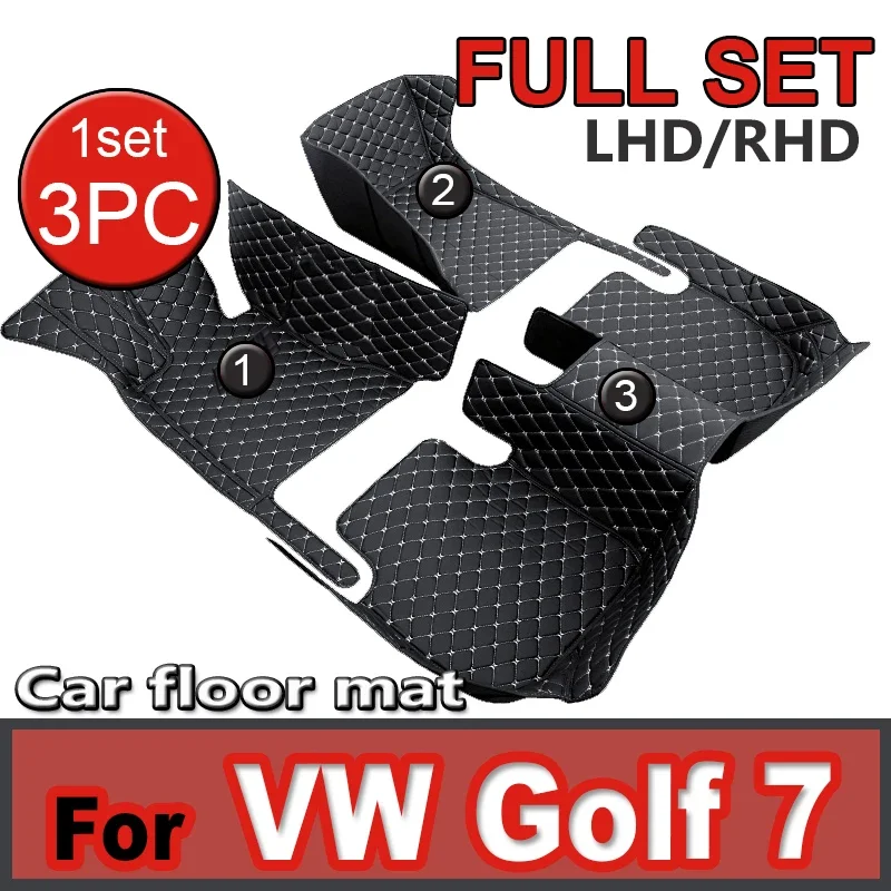 Автомобильные коврики для Volkswagen VW Golf 7 7,5 GTE GTD GTI 2012 ~ 2020, кожаные коврики, аксессуары для интерьера автомобиля
Автомобильные коврики для Volkswagen VW Golf 7 7,5 GTE GTD GTI 2012 ~ 2020, кожаные коврики, аксессуары для интерьера автомобиля