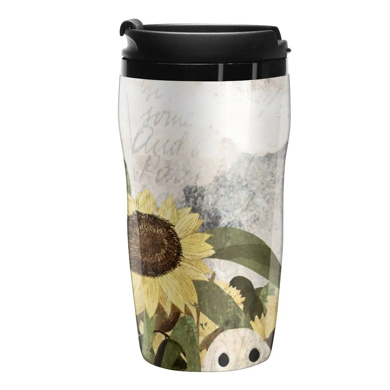 

New There's A Ghost in the Sunflower Field Again... Travel Coffee Mug Cups And Mugs Espresso Shot