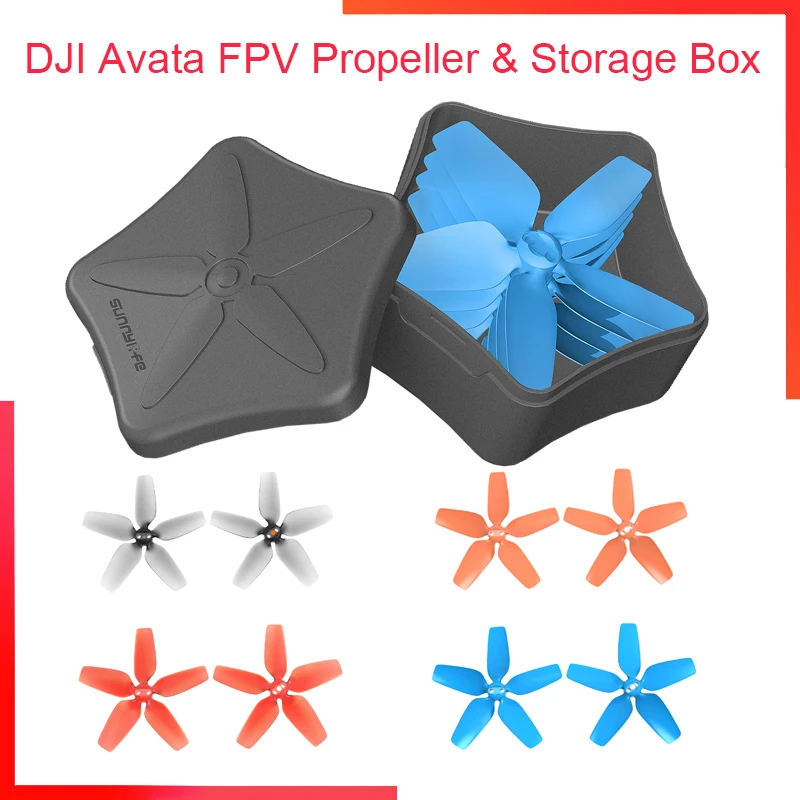 For DJI Avata FPV Plastic Propeller Storage Box Propeller Blade Anti-fall Protection Box For DJI Avata Aircraft Accessories
For DJI Avata FPV Plastic Propeller Storage Box Propeller Blade Anti-fall Protection Box For DJI Avata Aircraft Accessories