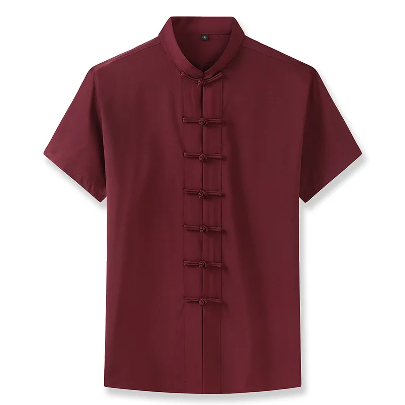 Summer new plus size casual shirt 160kg10x19XL 8XL fashion men's retro stand collar short sleeve loose button shirt
Summer new plus size casual shirt 160kg10x19XL 8XL fashion men's retro stand collar short sleeve loose button shirt
