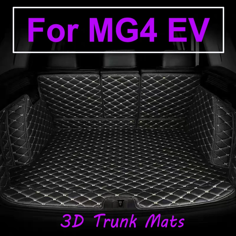

Коврики для багажника автомобиля, водонепроницаемые защитные коврики для электрических хэтчбеков MG4 EV MG 4 EV EH32 2022 ~ 2023