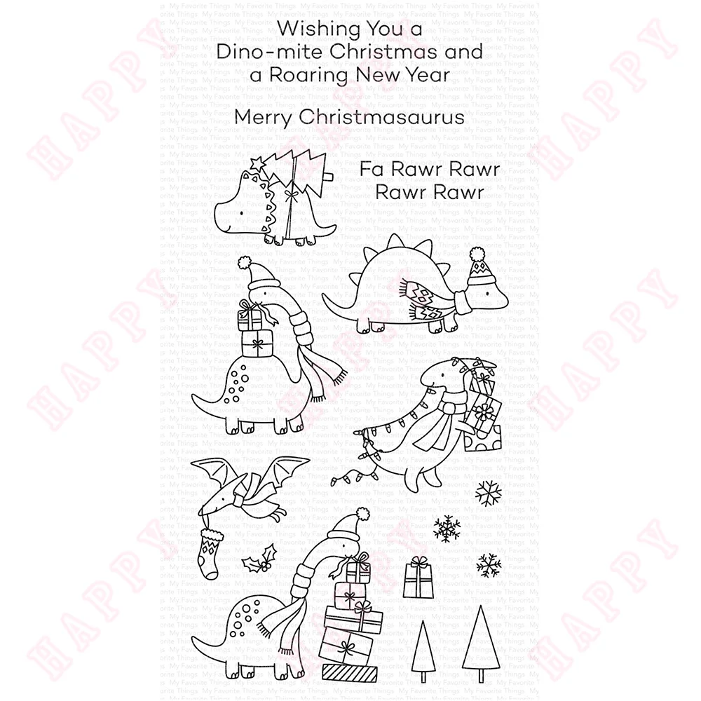 Christmas Party Dinos New Metal Cutting Dies Stamps Stencil for 2023 Scrapbookiing Diary Decoration Embossing Template DIY Card 
Christmas Party Dinos New Metal Cutting Dies Stamps Stencil for 2023 Scrapbookiing Diary Decoration Embossing Template DIY Card