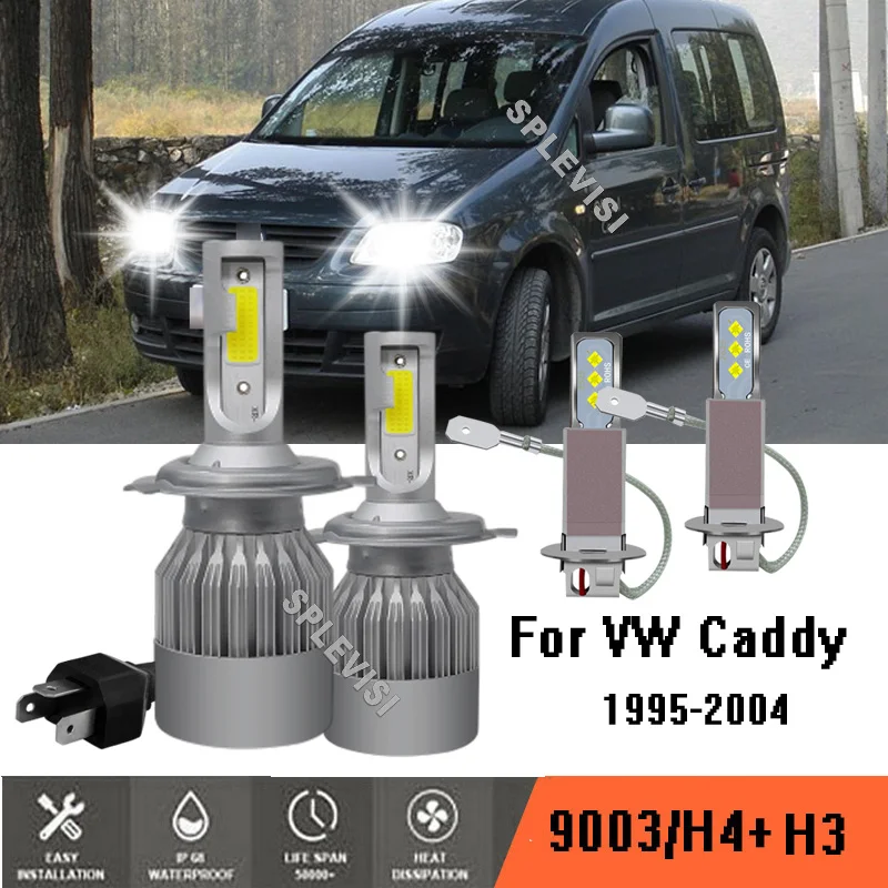 4x 6000K White High-Low Beam Fog Headlight Bulbs Combo 472 453 For Volkswagen VW Caddy MK2 1995-2004 1996 1997 1998 1999 2000
4x 6000K White High-Low Beam Fog Headlight Bulbs Combo 472 453 For Volkswagen VW Caddy MK2 1995-2004 1996 1997 1998 1999 2000