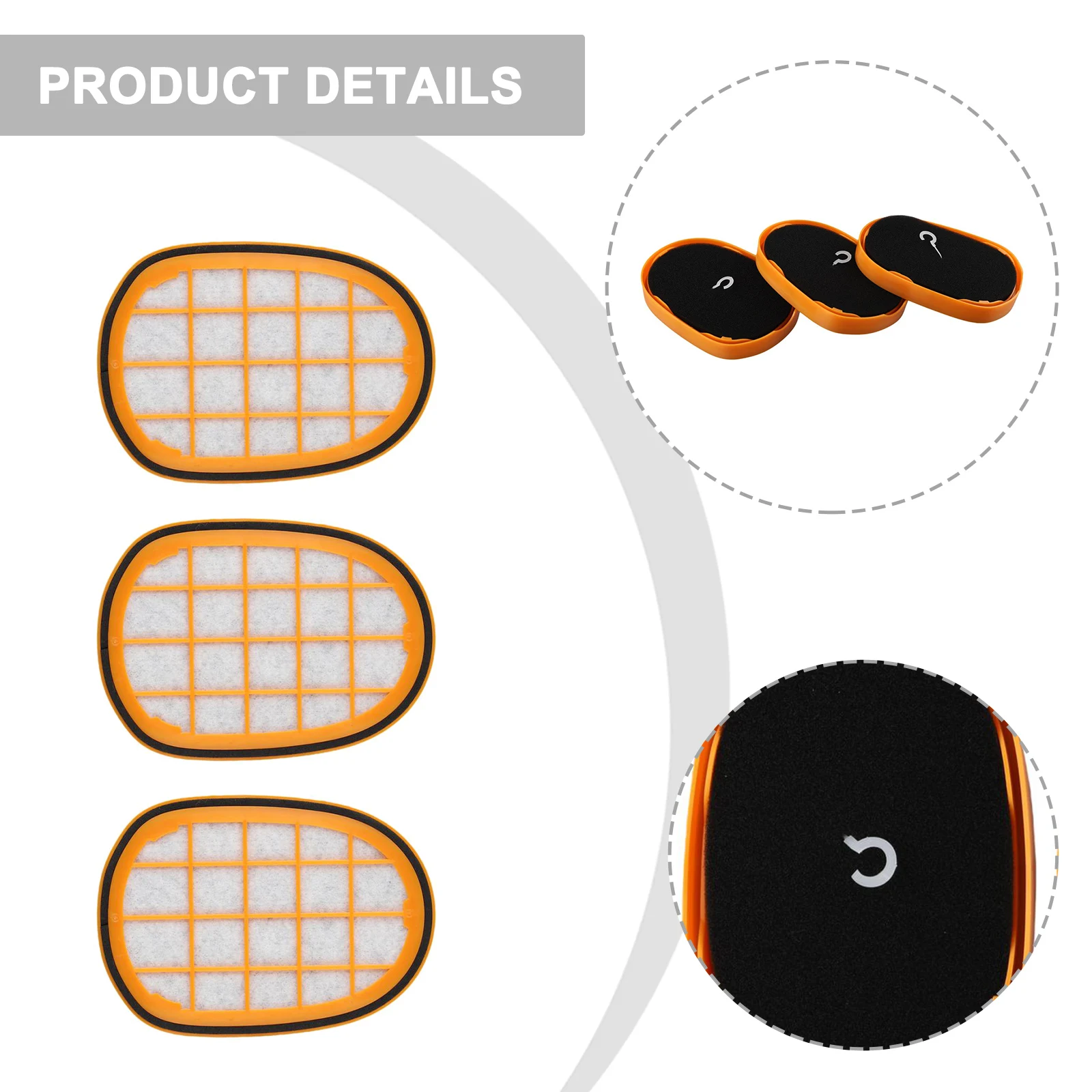 Durable Filter ABS+Carbon Cotton+Filter CP0663/01 CP1100/01 Efficiently FC5005/01 Orange Replacement Spare Parts
Durable Filter ABS+Carbon Cotton+Filter CP0663/01 CP1100/01 Efficiently FC5005/01 Orange Replacement Spare Parts