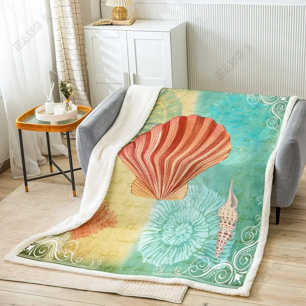 Rustic Shell Starfish Throw Blanket Kids Girls Retro Western Art Watercolor Ocean Creatures Fleece Blanket for Women Bed Sofa
Rustic Shell Starfish Throw Blanket Kids Girls Retro Western Art Watercolor Ocean Creatures Fleece Blanket for Women Bed Sofa