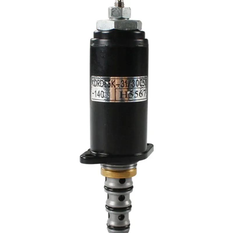 For KDRDE5K-31/30C50-140 Hydraulic Pump Solenoid Valve for 215 SY215 Excavator Construction Machinery Repair Replacement Parts
For KDRDE5K-31/30C50-140 Hydraulic Pump Solenoid Valve for 215 SY215 Excavator Construction Machinery Repair Replacement Parts