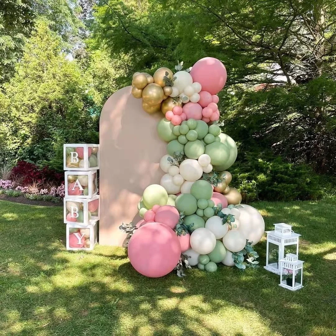 Generic 38pcs Wild One Animal Theme Party Balloon Tower for Girl's