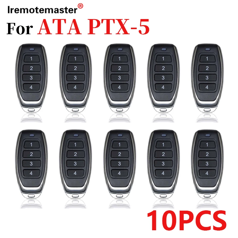 

For ATA PTX5 PTX-5 Garage Door Remote Control TrioCode GDO PTX-5v1 GDO 11v1/6v3/6v4/7v2/7v3/8v3/9v2/9v3 433MHz Rolling Code