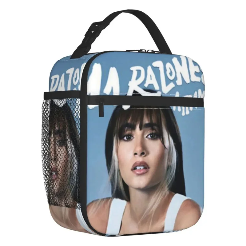 Aitana Arizones Thermal Insulated Lunch Bag Spanish Singer Resuable Lunch Container for Outdoor Camping Travel Food Box
Aitana Arizones Thermal Insulated Lunch Bag Spanish Singer Resuable Lunch Container for Outdoor Camping Travel Food Box