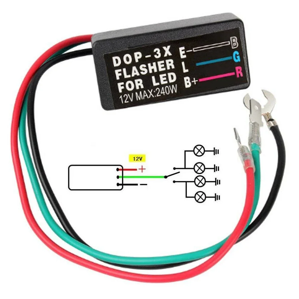 1pcs Motorcycle LED Flasher Relay 3 Pin 12V Electronic Motorcycle ATV Turn Signal LED Light Flasher Blinker Relay
1pcs Motorcycle LED Flasher Relay 3 Pin 12V Electronic Motorcycle ATV Turn Signal LED Light Flasher Blinker Relay