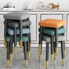 Household Luxury Stools Can Be Stacked Square Stool Modern Simple Dining Table Round Creative Chair Living Room Small Stool Cтул
Household Luxury Stools Can Be Stacked Square Stool Modern Simple Dining Table Round Creative Chair Living Room Small Stool Cтул