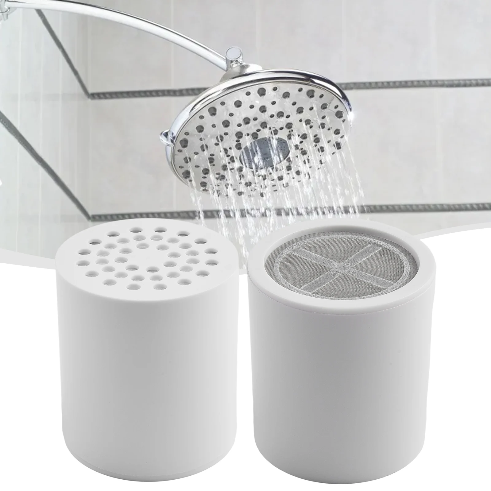 1/2/4Pcs Shower Filter Replacement Cartridge Shower Filter For Hard Water Universally Compatible With Any Similar Design Shower
1/2/4Pcs Shower Filter Replacement Cartridge Shower Filter For Hard Water Universally Compatible With Any Similar Design Shower