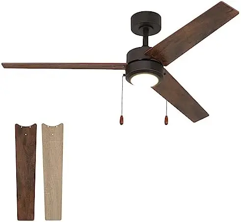 inch Ceiling Fan with LED Lights(3000K/4000K/5000K), Pull Chain, Noiseless Reversible Motor and Blades, 3 Speed, ETL Listed, for
inch Ceiling Fan with LED Lights(3000K/4000K/5000K), Pull Chain, Noiseless Reversible Motor and Blades, 3 Speed, ETL Listed, for