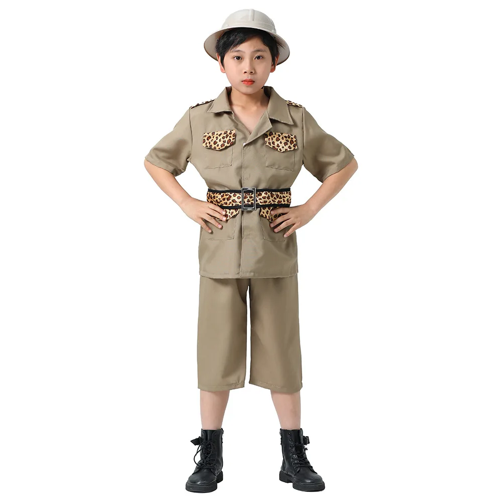 Boys Explorer Costume Kids Children Halloween School Funny Party Role Play Game Uniform
Boys Explorer Costume Kids Children Halloween School Funny Party Role Play Game Uniform