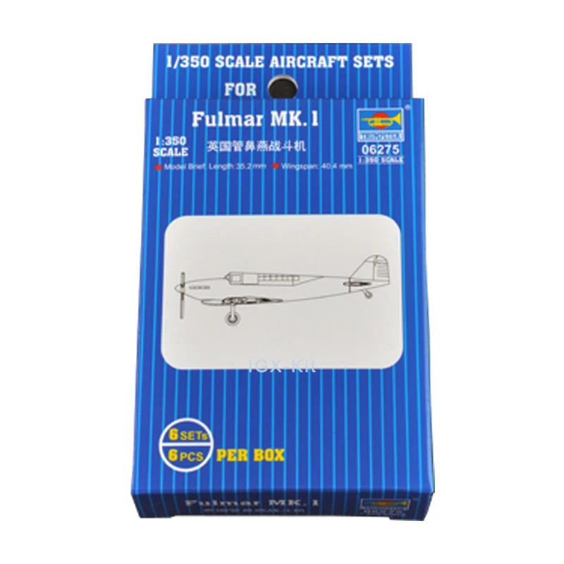 Trumpeter 06275 1:350 Британский боевой самолет Fulmar MK1 военный пластиковый сборный модель игрушечный набор для строительства
Trumpeter 06275 1:350 Британский боевой самолет Fulmar MK1 военный пластиковый сборный модель игрушечный набор для строительства