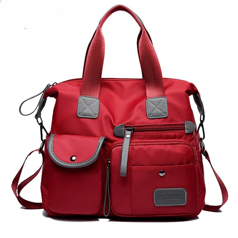 

Multifunction Casual Handbags for Women Large Capacity Messenger Tote Nylon Crossbody Bags Shoulder Bag Totes Bolsa Feminina