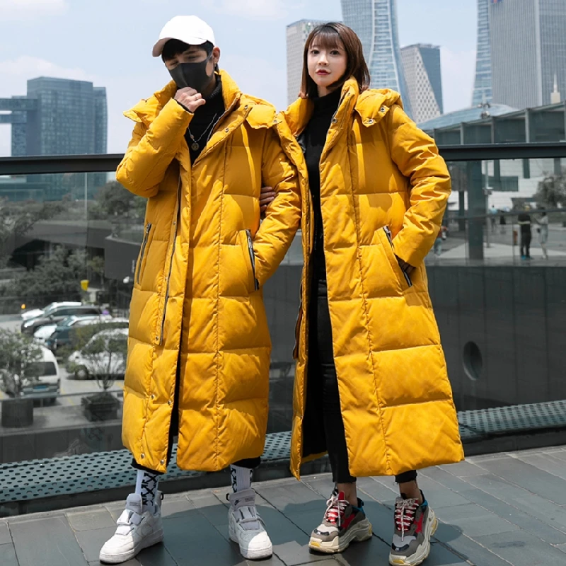 2022 New Thick (Winter) Warm Women Men Down Jacket Top Quality 90% White Duck Down Parkas Female Outerwear Yellow Red
2022 New Thick (Winter) Warm Women Men Down Jacket Top Quality 90% White Duck Down Parkas Female Outerwear Yellow Red