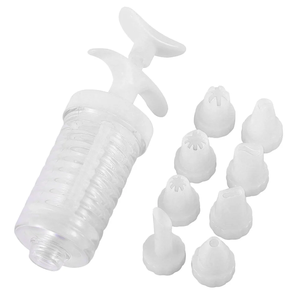 Decor Cake Decorator Pastry Piping Supply Decorate Tool Biscuit Maker White Cookie Cupcake
Decor Cake Decorator Pastry Piping Supply Decorate Tool Biscuit Maker White Cookie Cupcake