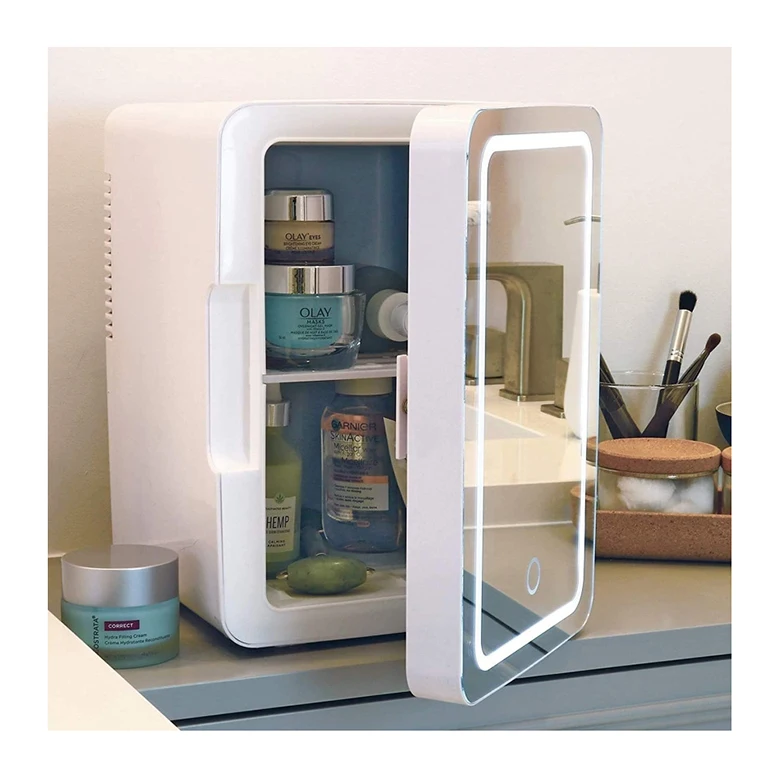 Wholesale 12V Cosmetic Makeup Skincare Refrigerators Beauty Mini Small Fridges With Mirror
Wholesale 12V Cosmetic Makeup Skincare Refrigerators Beauty Mini Small Fridges With Mirror