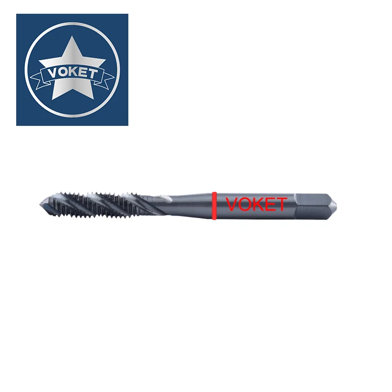 Красное кольцо VOKET HSSE со спиральным рифленым краном OX, заостренный M2 M2.5 M3 M4 M4.5 M5 M6 M8 M10 M11 M12 JIS, стандартные краны с машинной резьбой
Красное кольцо VOKET HSSE со спиральным рифленым краном OX, заостренный M2 M2.5 M3 M4 M4.5 M5 M6 M8 M10 M11 M12 JIS, стандартные краны с машинной резьбой