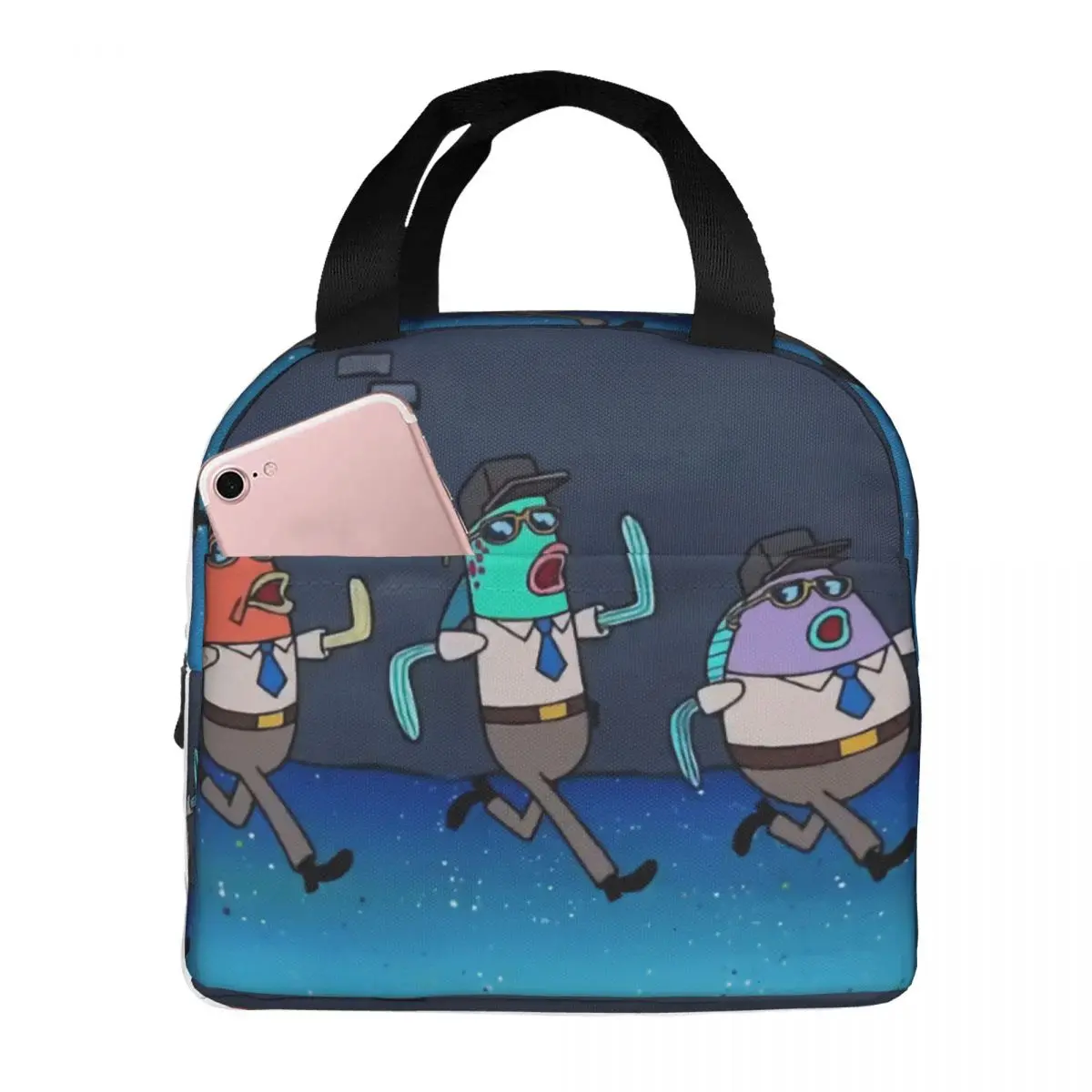 Fish Anime Insulated Lunch Bag Insulated Bento Pack Aluminum Bag Cartoon Meal Pack Ice Pack Student Bento Lunch Handbag
Fish Anime Insulated Lunch Bag Insulated Bento Pack Aluminum Bag Cartoon Meal Pack Ice Pack Student Bento Lunch Handbag