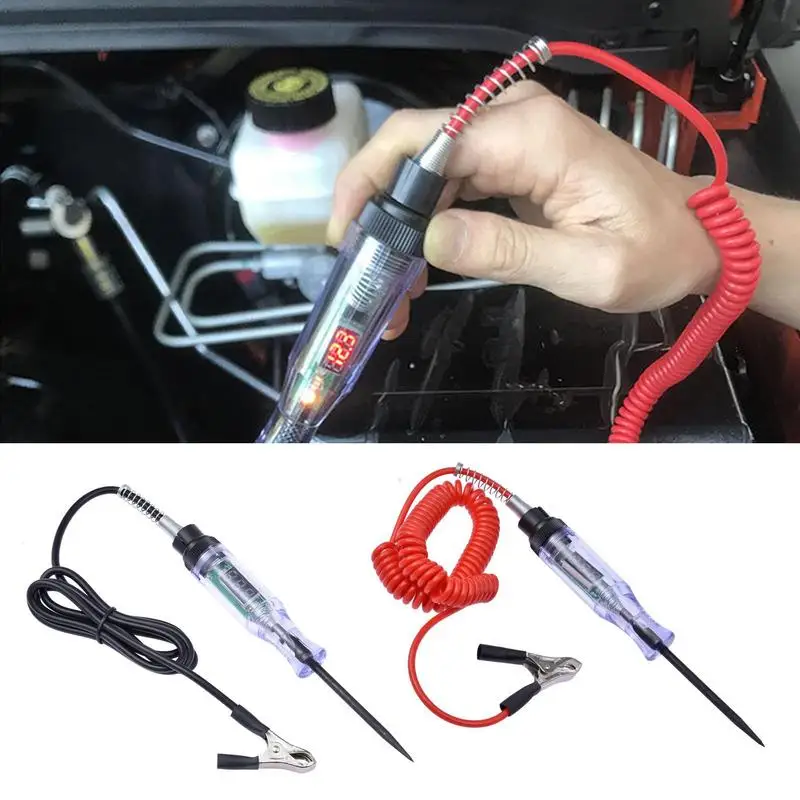 High-Quality Auto 3-48 V DC Car Truck Voltage Circuit Tester Car Test Long Probe Pen Light Bulb Automobile
High-Quality Auto 3-48 V DC Car Truck Voltage Circuit Tester Car Test Long Probe Pen Light Bulb Automobile