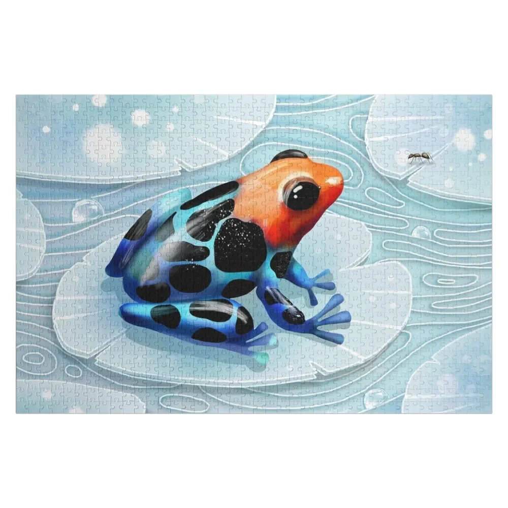 

Poison Dart Frog Jigsaw Puzzle Customized Gifts For Kids Customizable Child Gift Custom Child Iq Puzzle