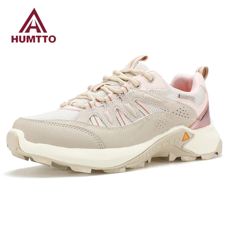 

HUMTTO Shoes for Women Breathable Hiking Women's Sneakers Luxury Designer Anti-slip Sports Trekking Boots Outdoor Trail Sneaker