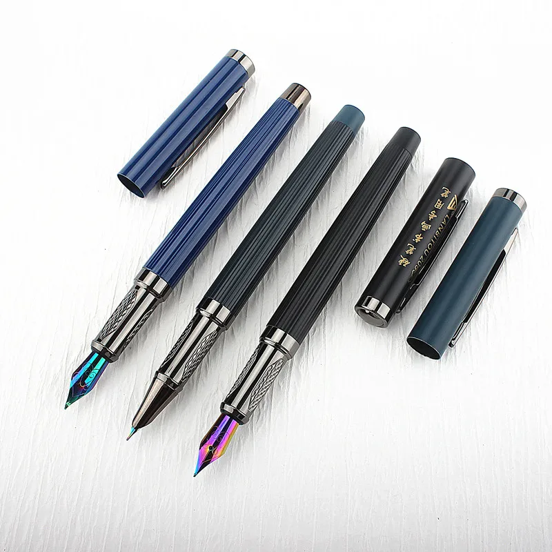 New LANBITOU Fountain Pen Extra Fine 0.5mm Nib Classic Design with Converter, Metal Stainless Steel Material Writing Pens
New LANBITOU Fountain Pen Extra Fine 0.5mm Nib Classic Design with Converter, Metal Stainless Steel Material Writing Pens