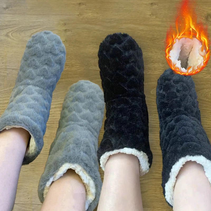 Winter Adult Men And Women Thick Warm Floor Shoes High Tube Non-Slip Indoor Cotton Shoes Plush Home Slippers Shoes Women Girl
Winter Adult Men And Women Thick Warm Floor Shoes High Tube Non-Slip Indoor Cotton Shoes Plush Home Slippers Shoes Women Girl