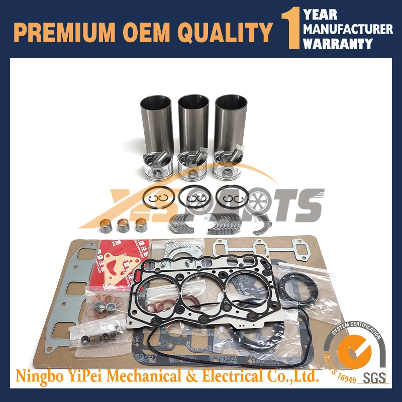 Капитальный Ремонтный комплект с поршнем для двигателя Yanmar 3TNE68 3D68E 3TNE68C
Капитальный Ремонтный комплект с поршнем для двигателя Yanmar 3TNE68 3D68E 3TNE68C