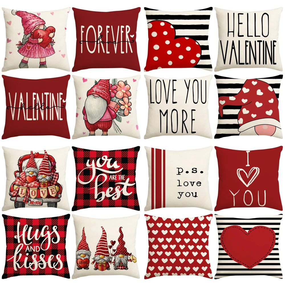 Valentine's Day Confession Series Polyester/Linen Cushion Cover Home Wedding Anniversary Decoration Sofa Bed Lumbar Pillowcase
Valentine's Day Confession Series Polyester/Linen Cushion Cover Home Wedding Anniversary Decoration Sofa Bed Lumbar Pillowcase