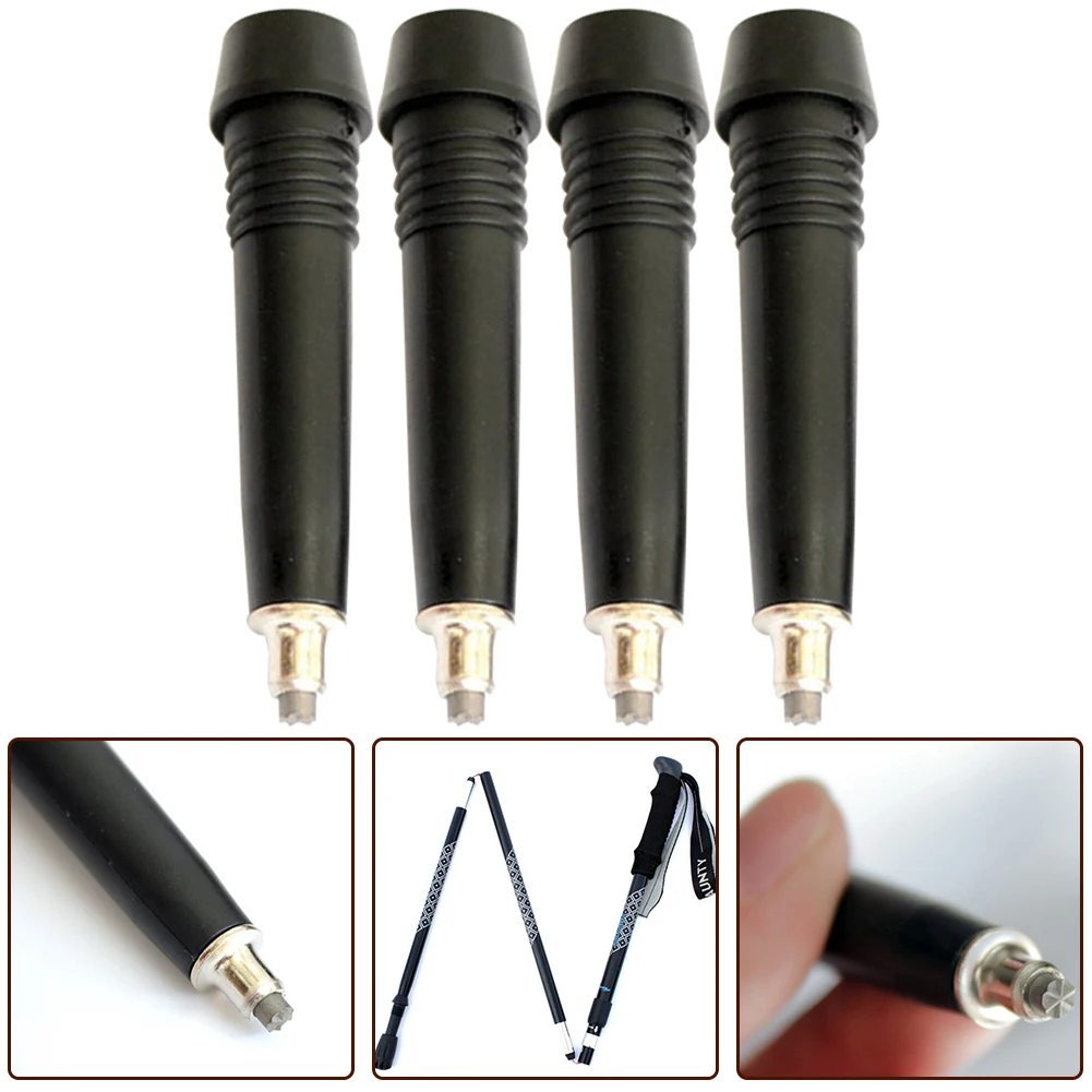 4pcs Cane Head Tungsten Carbide Tip Trekking Pole Stick Cane Climb Replacement Tool Parts 7.7X1.5cm Camping Hiking Supplies
4pcs Cane Head Tungsten Carbide Tip Trekking Pole Stick Cane Climb Replacement Tool Parts 7.7X1.5cm Camping Hiking Supplies