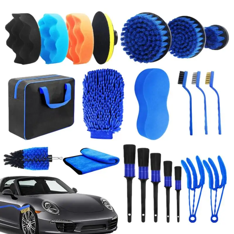Car Detailing Kit Full 22pcs Cleaning Car Detailing Kit For Interior Exterior Car Wash Kit Auto Cleaning Supplies For Cleaning
Car Detailing Kit Full 22pcs Cleaning Car Detailing Kit For Interior Exterior Car Wash Kit Auto Cleaning Supplies For Cleaning