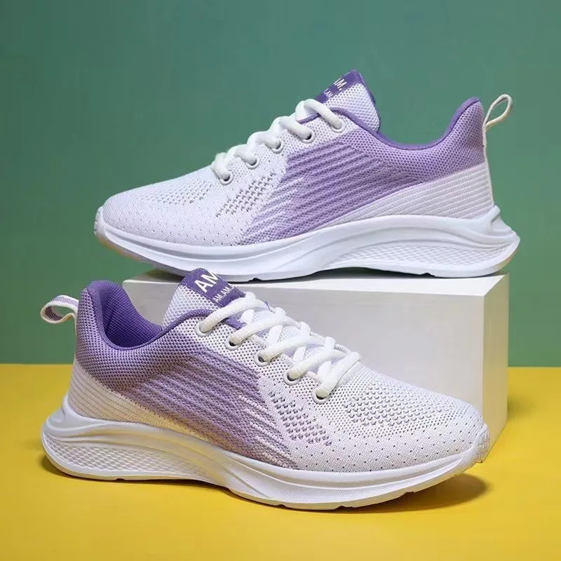 Lightweight Running Shoes for Women Daily Casual Lady Designer Mesh Casual Sneakers Lace-Up Girls Outdoor Sports Run Shoes
Lightweight Running Shoes for Women Daily Casual Lady Designer Mesh Casual Sneakers Lace-Up Girls Outdoor Sports Run Shoes