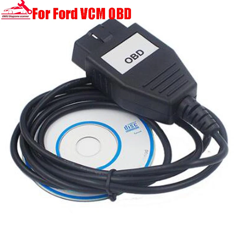 

Newest For FoCOM Device OBD2/OBDII Car Scanner For F-ord VCM OBD USB Interface Cable Fault Code Clearing Program Diagnostic Tool