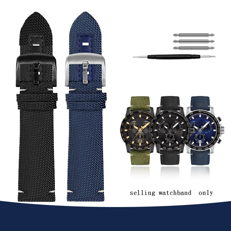 Canvas watchband for Mido TISSOT 1853 Speedy T116 Starfish nylon watch belt Speedy series T125.617 watch strap 22mm wristband
Canvas watchband for Mido TISSOT 1853 Speedy T116 Starfish nylon watch belt Speedy series T125.617 watch strap 22mm wristband