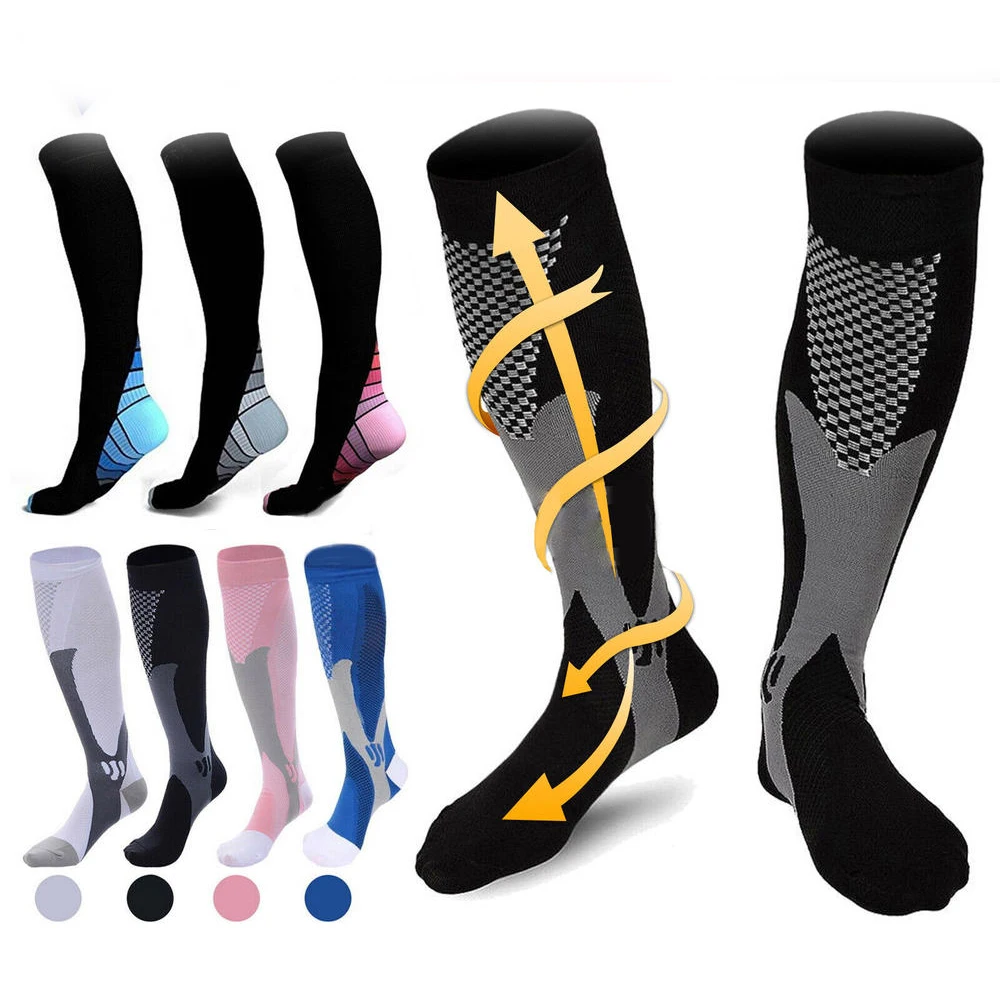 1 Pair Compression Socks Nylon Medical Nursing Stockings Specializes Outdoor Cycling Fast-drying Breathable Adult Sports Socks
1 Pair Compression Socks Nylon Medical Nursing Stockings Specializes Outdoor Cycling Fast-drying Breathable Adult Sports Socks