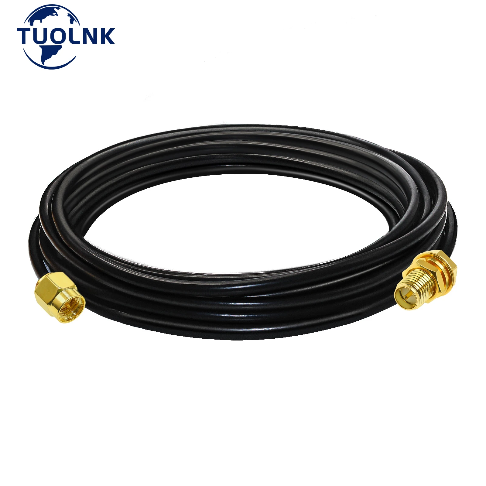 SMA Cable RG58 SMA Male to RP-SMA Female Low Loss Antenna Extension Cable SMA Male to Reverse Polarity SMA Female Cable 30cm-5M
SMA Cable RG58 SMA Male to RP-SMA Female Low Loss Antenna Extension Cable SMA Male to Reverse Polarity SMA Female Cable 30cm-5M
