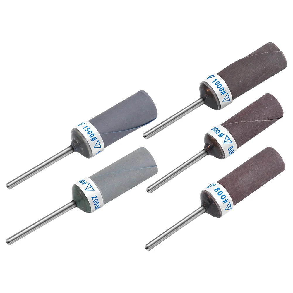Resin Sandpaper Stick P800P2000 Grit Electric Grinder Sandpaper Mirror Polishing Metal Wood Jade 3mm Shank 5PCS
Resin Sandpaper Stick P800P2000 Grit Electric Grinder Sandpaper Mirror Polishing Metal Wood Jade 3mm Shank 5PCS