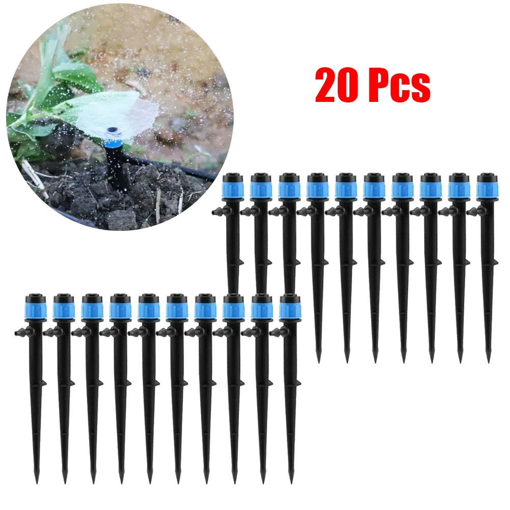 20pcs 360 Degree Adjustable Inserting Ground Garden Watering Aspersor Drip Irrigation Adjustable Sprinkler Maintenance Equipment
20pcs 360 Degree Adjustable Inserting Ground Garden Watering Aspersor Drip Irrigation Adjustable Sprinkler Maintenance Equipment