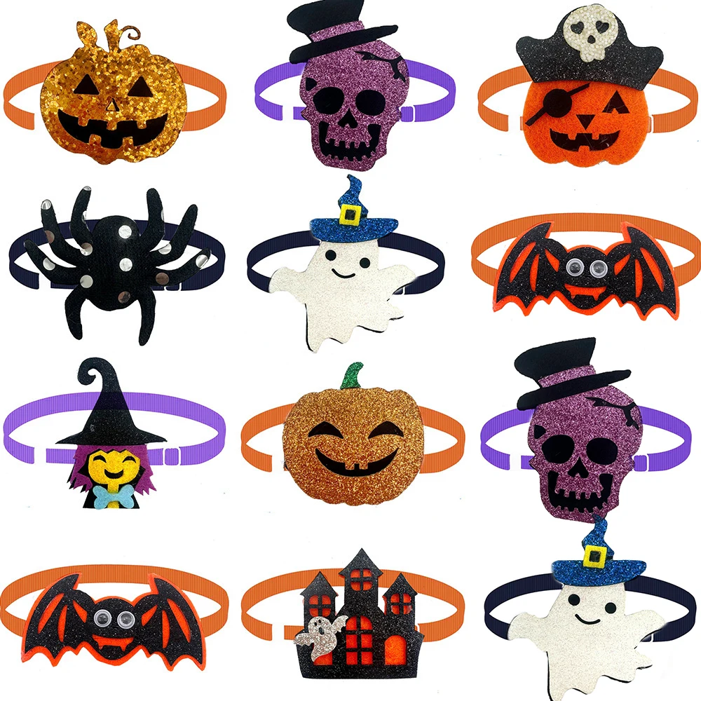 10pcs Dog Bow Tie Spider Skull Halloween Grooming Dog Cat Bowtie Pet Supplies Adjustable Dog Collar Accessories for Small Dog
10pcs Dog Bow Tie Spider Skull Halloween Grooming Dog Cat Bowtie Pet Supplies Adjustable Dog Collar Accessories for Small Dog