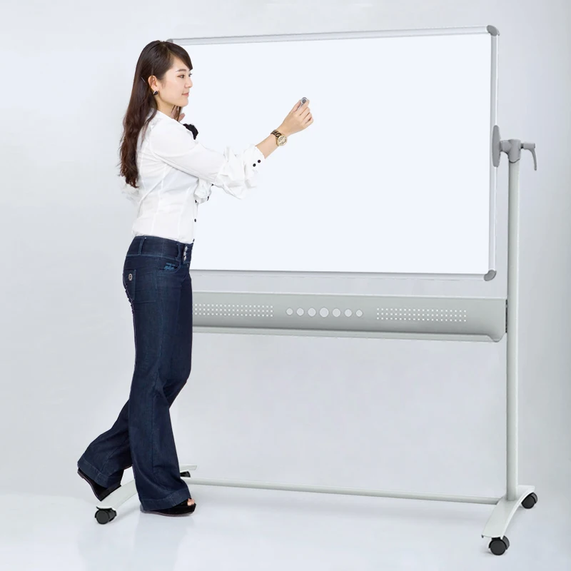 Whiteboard bracket type double-sided magnetic whiteboard office meeting mobile
Whiteboard bracket type double-sided magnetic whiteboard office meeting mobile